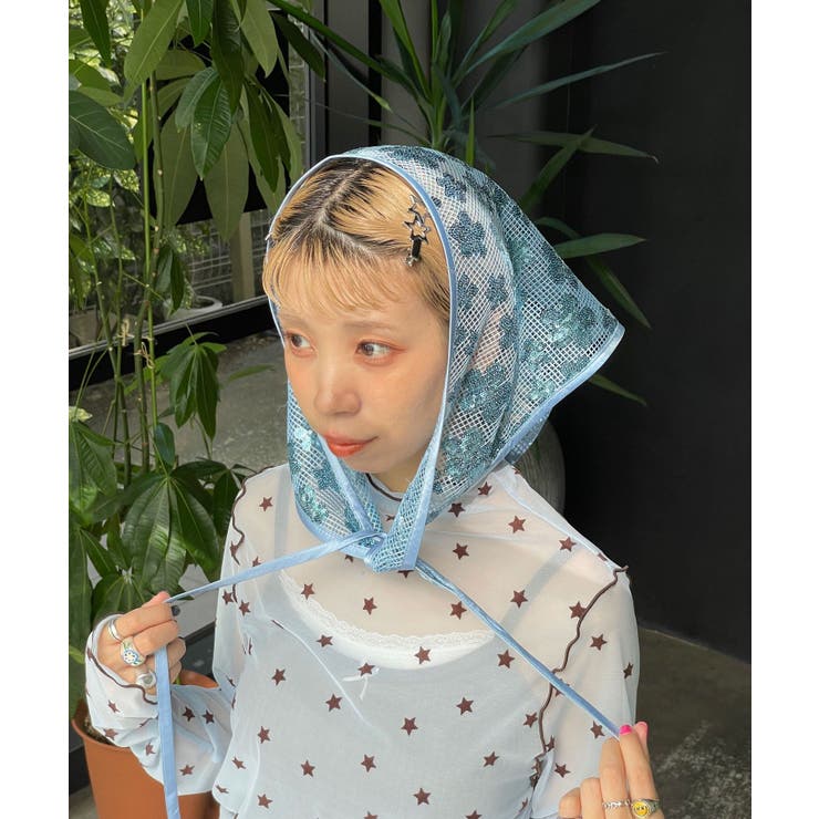 【Ciaopanic】H.Sスパンコールスカーフ | PAL GROUP OUTLET | 詳細画像14 