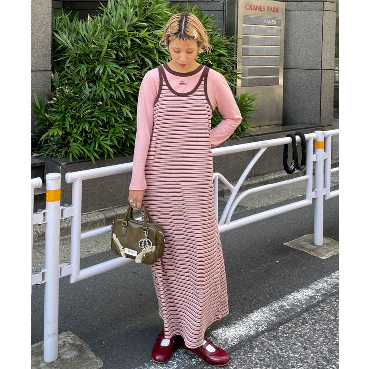 【Ciaopanic】H.Sインナー付きアシメタンクワンピース | PAL GROUP OUTLET | 詳細画像6 