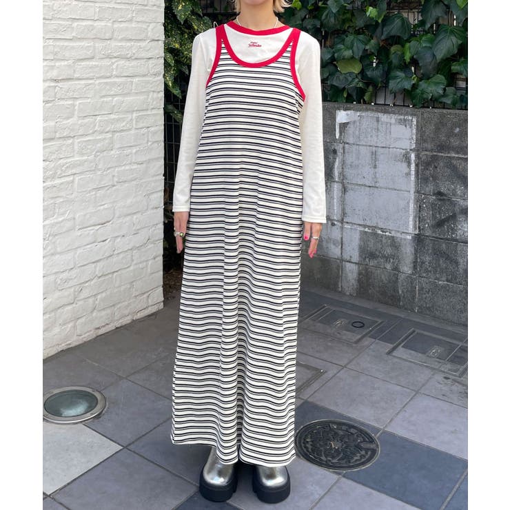 【Ciaopanic】H.Sインナー付きアシメタンクワンピース | PAL GROUP OUTLET | 詳細画像19 