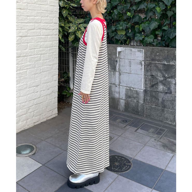 【Ciaopanic】H.Sインナー付きアシメタンクワンピース | PAL GROUP OUTLET | 詳細画像20 