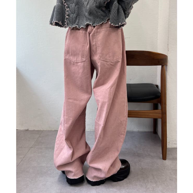 【w closet】コーデュロイダメージパンツ | PAL GROUP OUTLET | 詳細画像3 