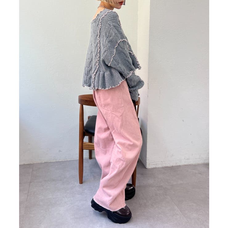 【w closet】コーデュロイダメージパンツ | PAL GROUP OUTLET | 詳細画像8 