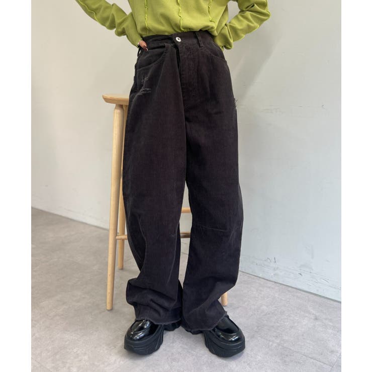 CCL | 【w closet】コーデュロイダメージパンツ | PAL GROUP OUTLET