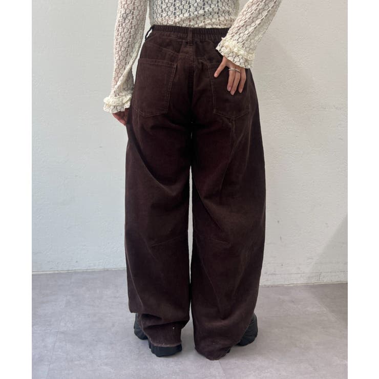 【w closet】コーデュロイダメージパンツ | PAL GROUP OUTLET | 詳細画像18 
