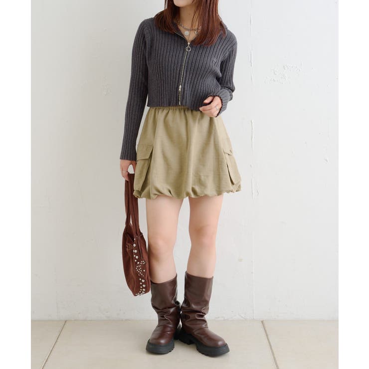 【w closet】バルーンカーゴスカート | PAL GROUP OUTLET | 詳細画像13 