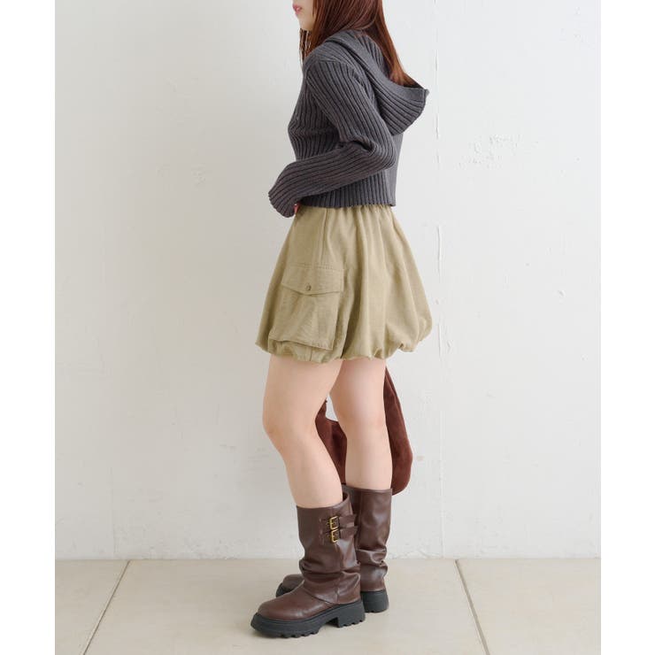 【w closet】バルーンカーゴスカート | PAL GROUP OUTLET | 詳細画像14 
