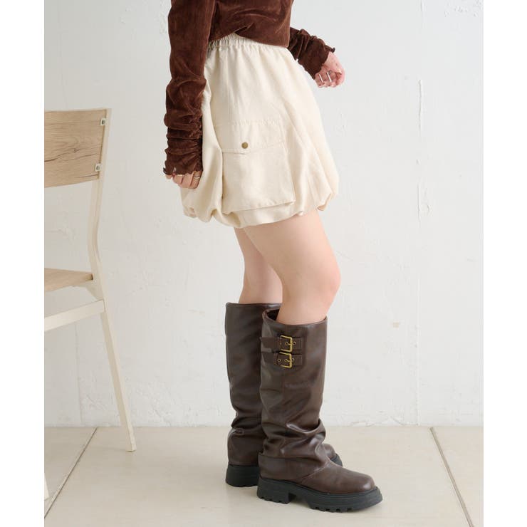 【w closet】バルーンカーゴスカート | PAL GROUP OUTLET | 詳細画像16 