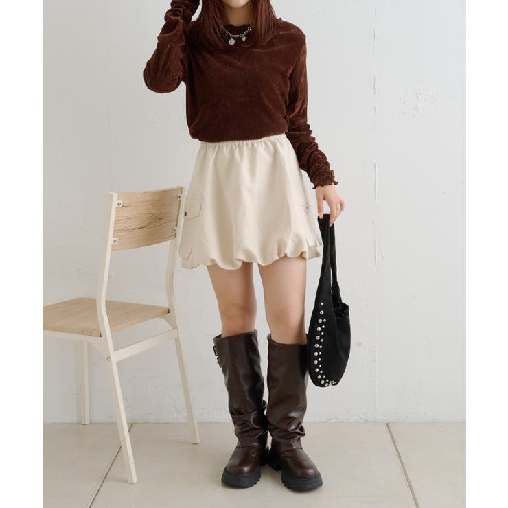 【w closet】バルーンカーゴスカート | PAL GROUP OUTLET | 詳細画像19 