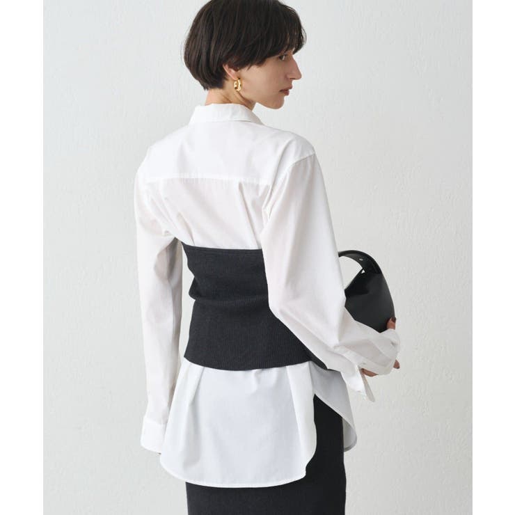 【Loungedress】シャツ＋KNビスチェSET | PAL GROUP OUTLET | 詳細画像9 