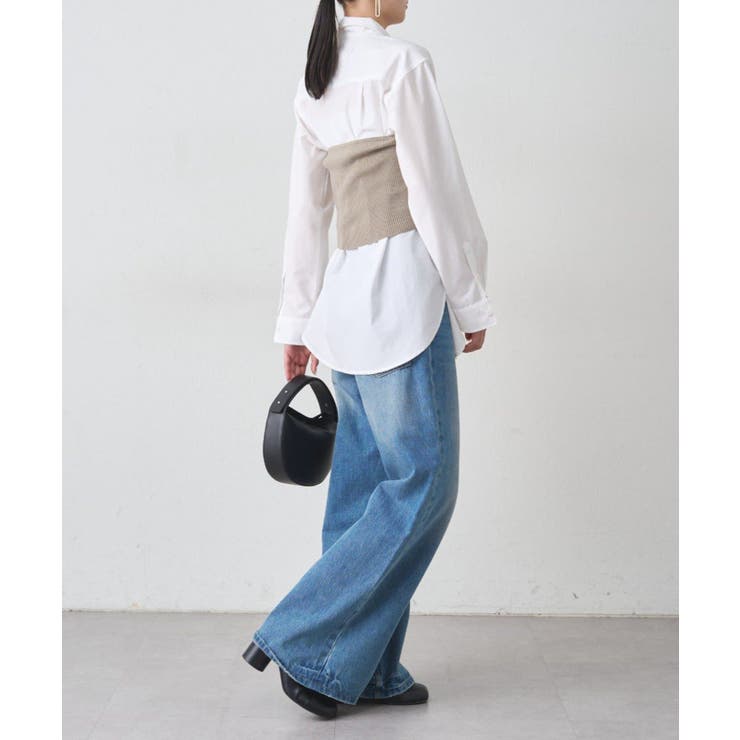 【Loungedress】シャツ＋KNビスチェSET | PAL GROUP OUTLET | 詳細画像26 