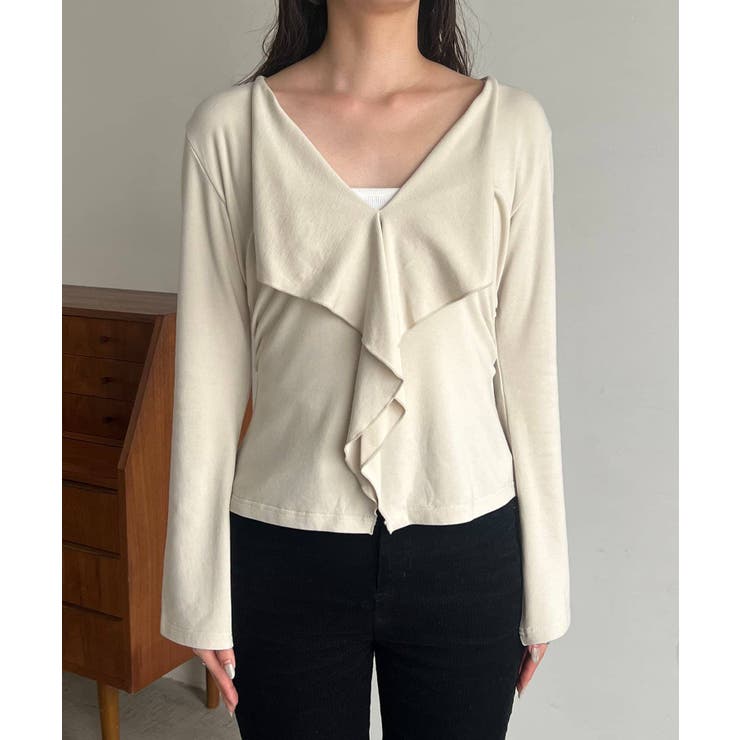 【CAPRICIEUX LE'MAGE】タイ付ラッフルTOPS | PAL GROUP OUTLET | 詳細画像28 