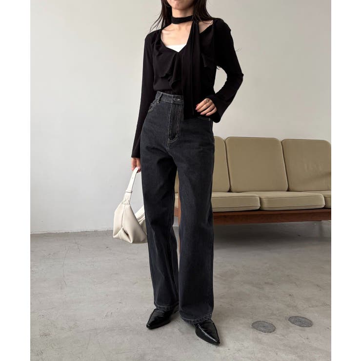 【CAPRICIEUX LE'MAGE】タイ付ラッフルTOPS | PAL GROUP OUTLET | 詳細画像22 