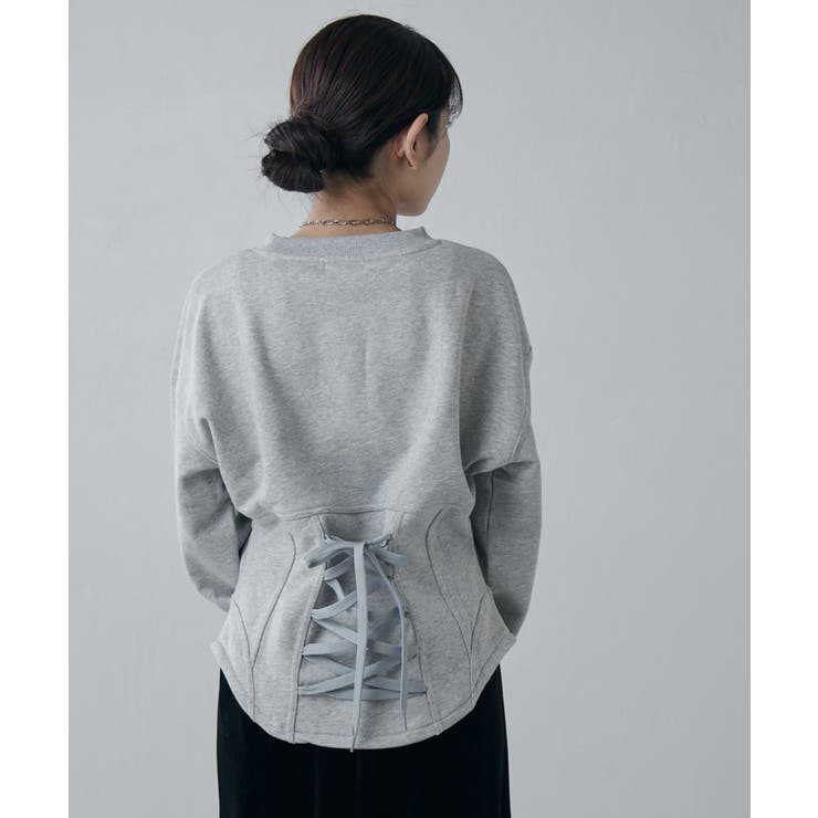 【Lui's】コルセット風スウェットPO | PAL GROUP OUTLET | 詳細画像6 