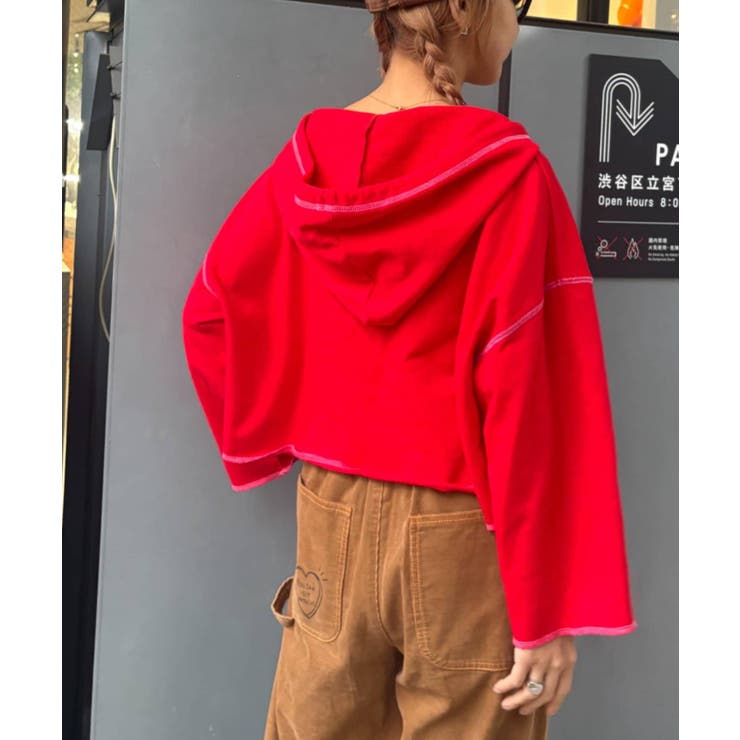 【CIAOPANIC TYPY】H.Sフーディープリントパーカー | PAL GROUP OUTLET | 詳細画像14 