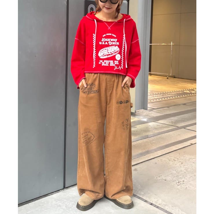 【CIAOPANIC TYPY】H.Sフーディープリントパーカー | PAL GROUP OUTLET | 詳細画像15 