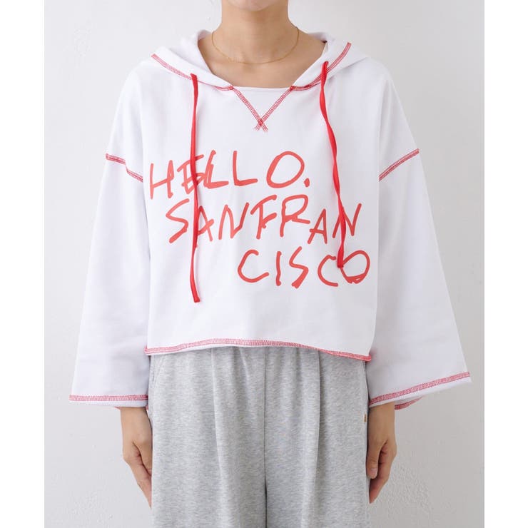 【CIAOPANIC TYPY】H.Sフーディープリントパーカー | PAL GROUP OUTLET | 詳細画像27 