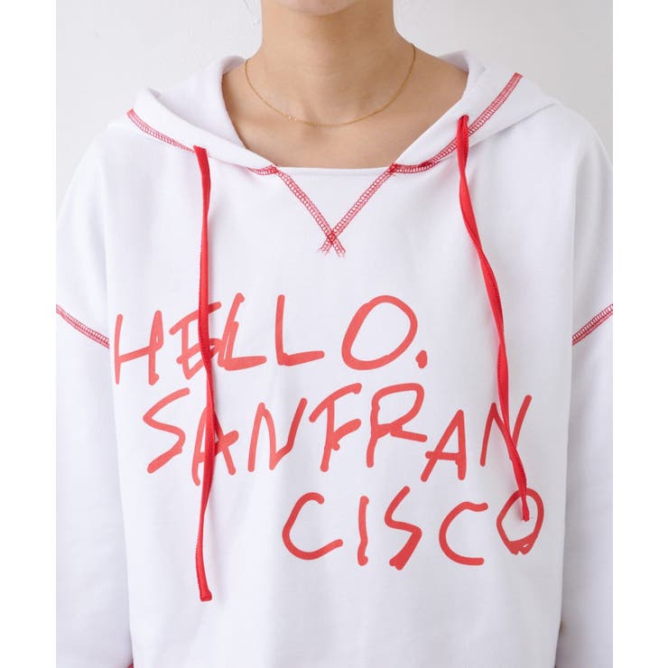 【CIAOPANIC TYPY】H.Sフーディープリントパーカー | PAL GROUP OUTLET | 詳細画像31 