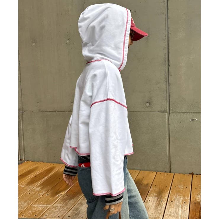 【CIAOPANIC TYPY】H.Sフーディープリントパーカー | PAL GROUP OUTLET | 詳細画像5 