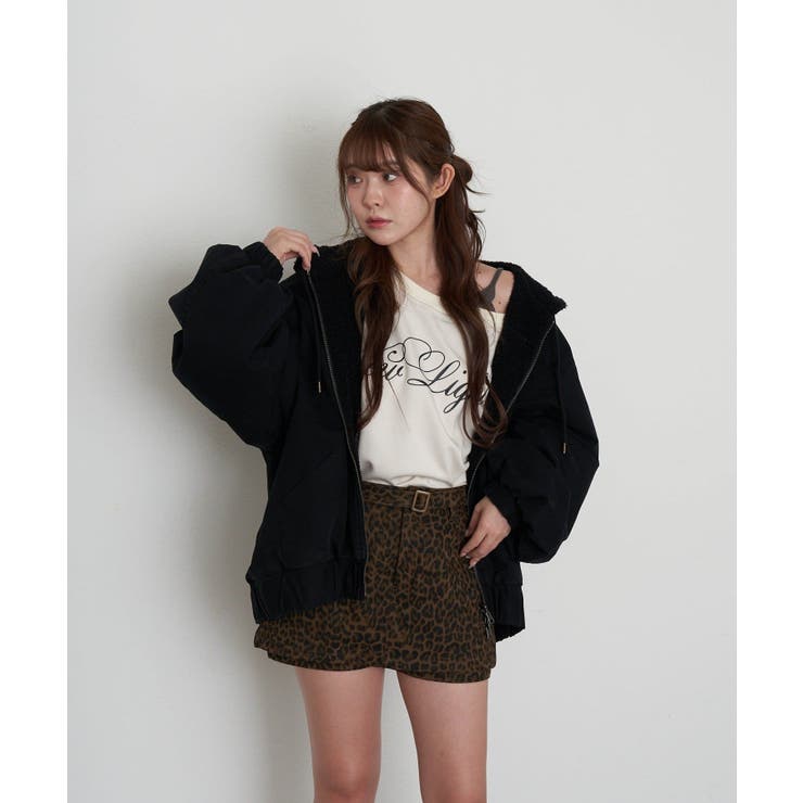 【RAY CASSIN】レイヤードSWTワンショルロゴチュニック | PAL GROUP OUTLET | 詳細画像23 