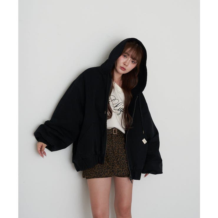 【RAY CASSIN】レイヤードSWTワンショルロゴチュニック | PAL GROUP OUTLET | 詳細画像24 