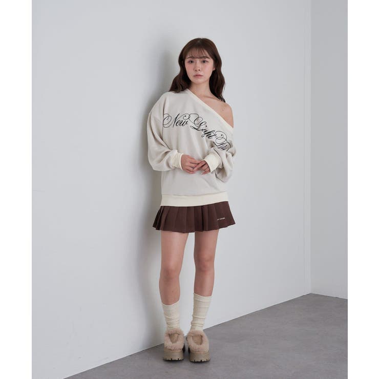 【RAY CASSIN】レイヤードSWTワンショルロゴチュニック | PAL GROUP OUTLET | 詳細画像26 