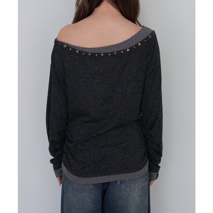 【RAY CASSIN】スタッズ付レイヤードロンT | PAL GROUP OUTLET | 詳細画像31 