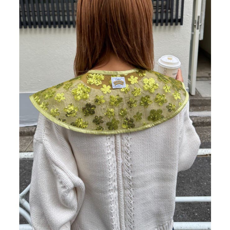 【CIAOPANIC TYPY】H.Sスパンコール付け衿 | PAL GROUP OUTLET | 詳細画像5 