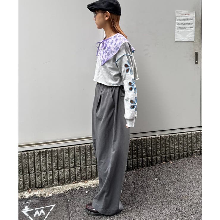 【CIAOPANIC TYPY】H.Sスパンコール付け衿 | PAL GROUP OUTLET | 詳細画像16 