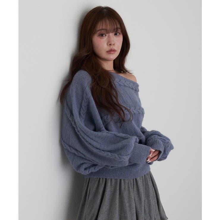 BLE | 【RAY CASSIN】ケーブルドルマンルーズKNIT | PAL GROUP OUTLET