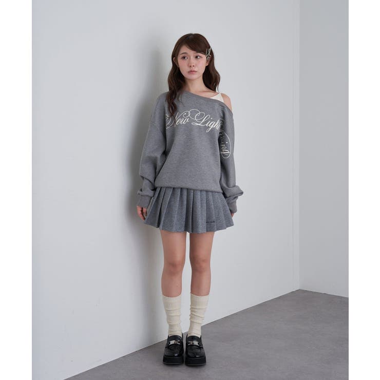 【RAY CASSIN】スウェットプリーツミニSK | PAL GROUP OUTLET | 詳細画像13 