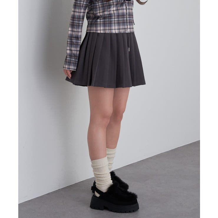 【RAY CASSIN】スウェットプリーツミニSK | PAL GROUP OUTLET | 詳細画像18 