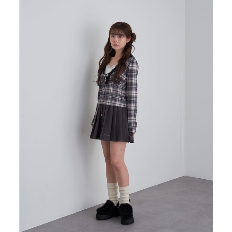 【RAY CASSIN】スウェットプリーツミニSK | PAL GROUP OUTLET | 詳細画像20 