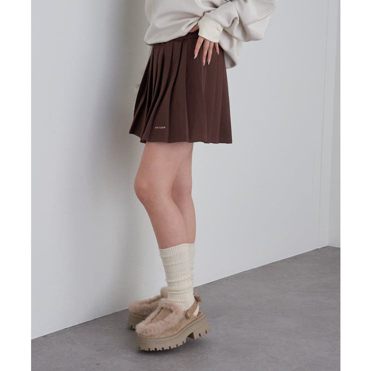 【RAY CASSIN】スウェットプリーツミニSK | PAL GROUP OUTLET | 詳細画像22 