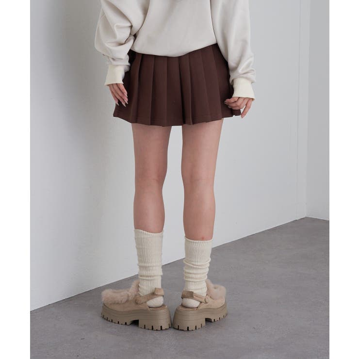 【RAY CASSIN】スウェットプリーツミニSK | PAL GROUP OUTLET | 詳細画像23 