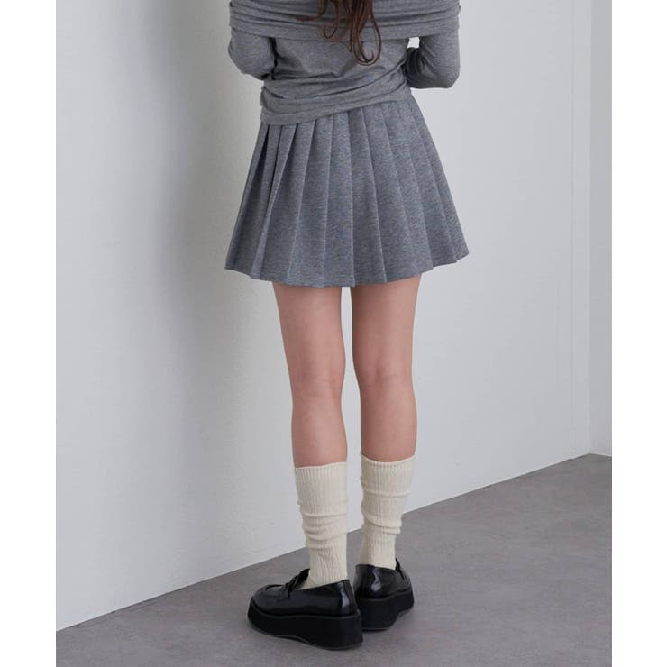 【RAY CASSIN】スウェットプリーツミニSK | PAL GROUP OUTLET | 詳細画像3 