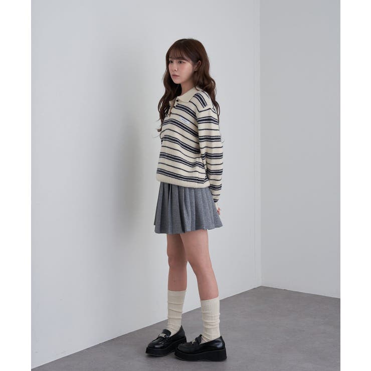 【RAY CASSIN】スウェットプリーツミニSK | PAL GROUP OUTLET | 詳細画像6 