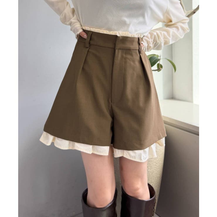 w closet】レイヤードショートパンツ[品番：PALW0007534]｜PAL GROUP