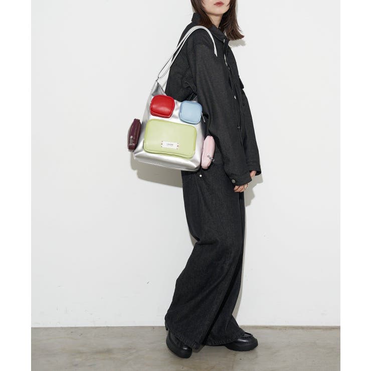 【Ciaopanic】【GRAIN】マルチポケットショルダーバッグ | PAL GROUP OUTLET | 詳細画像11 