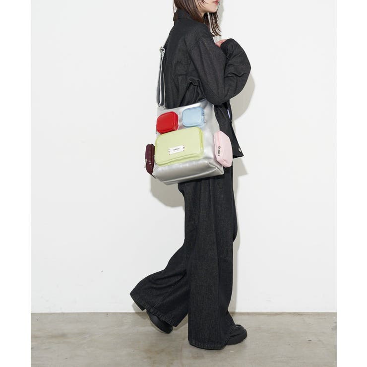 【Ciaopanic】【GRAIN】マルチポケットショルダーバッグ | PAL GROUP OUTLET | 詳細画像6 