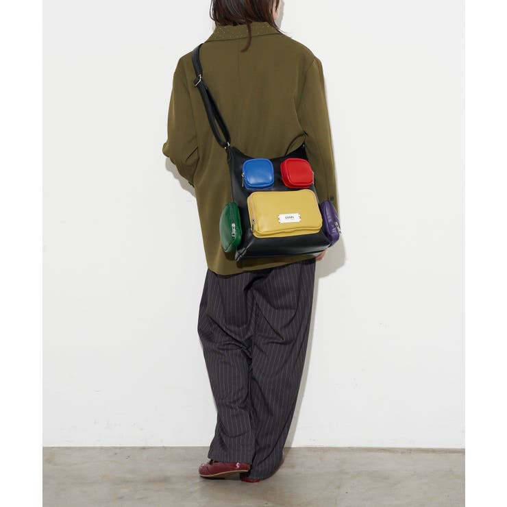 【Ciaopanic】【GRAIN】マルチポケットショルダーバッグ | PAL GROUP OUTLET | 詳細画像20 