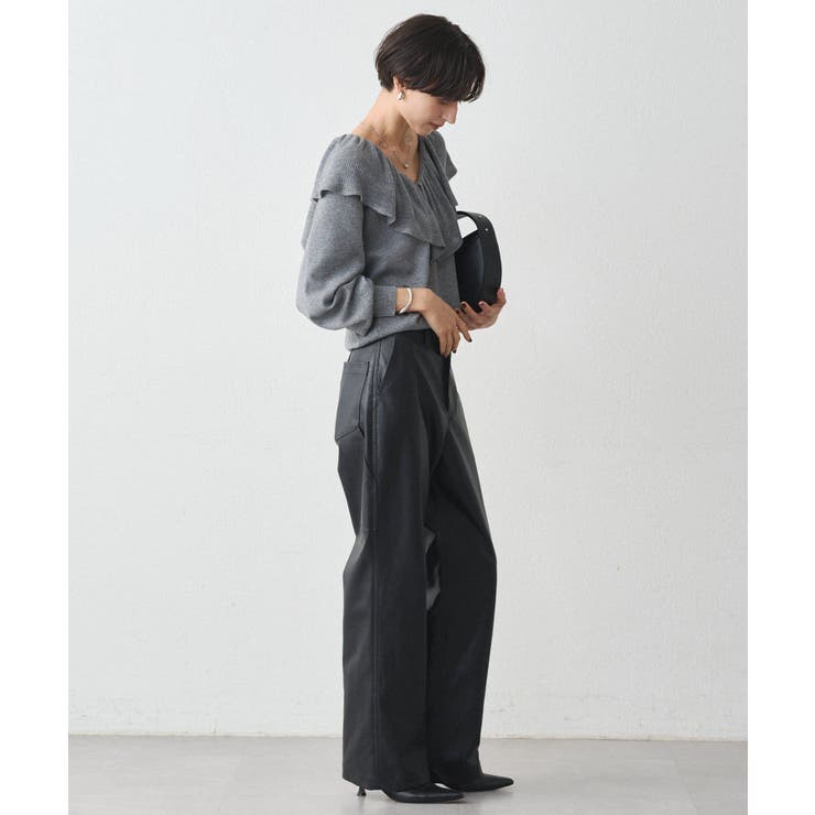【Loungedress】フェイクレザーPT | PAL GROUP OUTLET | 詳細画像5 
