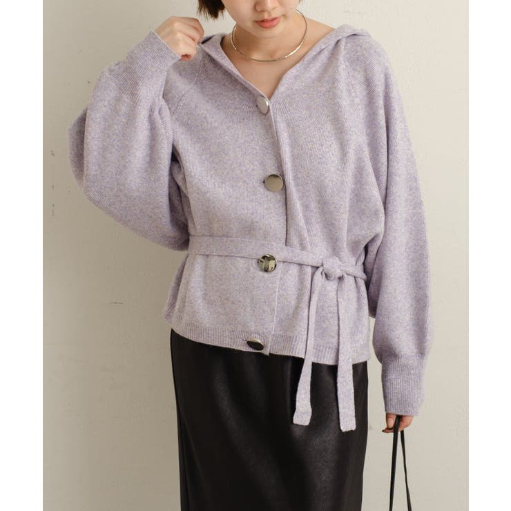 【Omekashi】フーディニットカーディガン | PAL GROUP OUTLET | 詳細画像6 