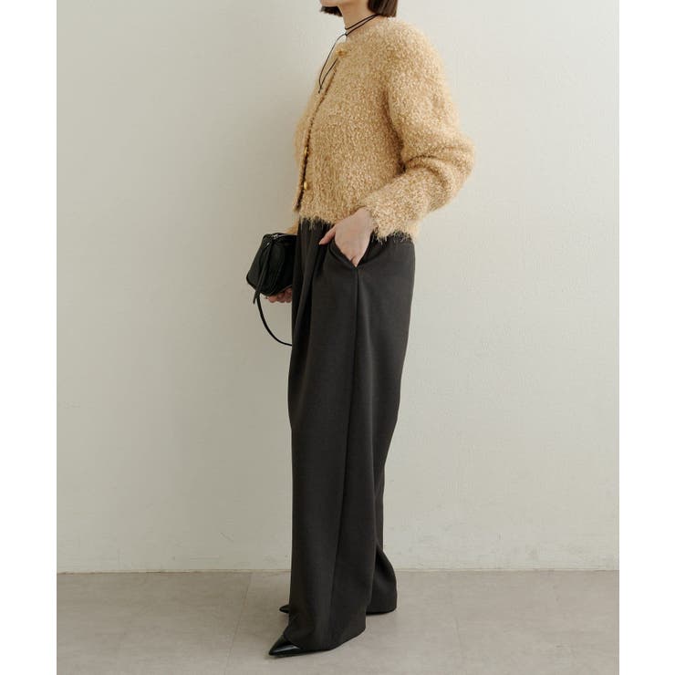 【Omekashi】ラメモールニットカーディガン | PAL GROUP OUTLET | 詳細画像15 