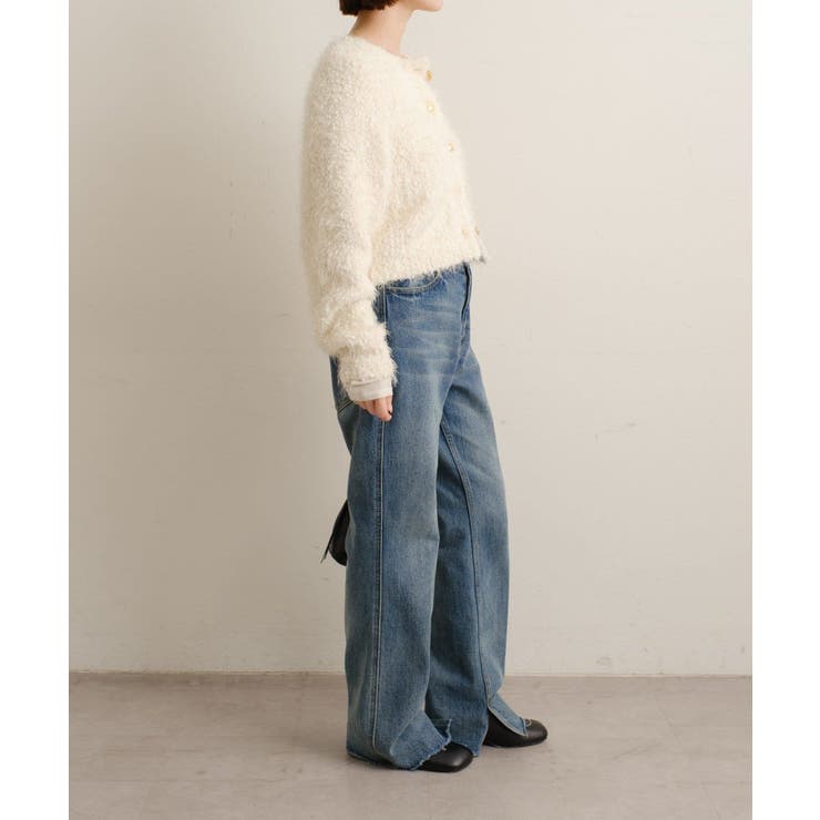 【Omekashi】ラメモールニットカーディガン | PAL GROUP OUTLET | 詳細画像36 