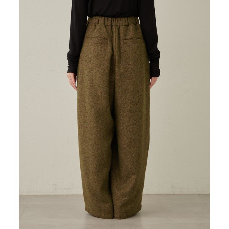 【Omekashi】ツイードイージーパンツ | PAL GROUP OUTLET | 詳細画像21 