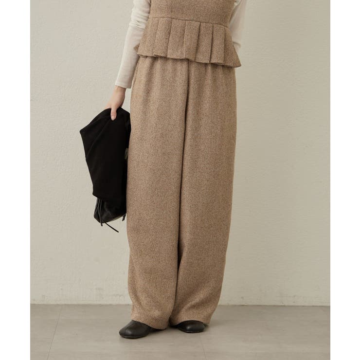 【Omekashi】ツイードイージーパンツ | PAL GROUP OUTLET | 詳細画像28 