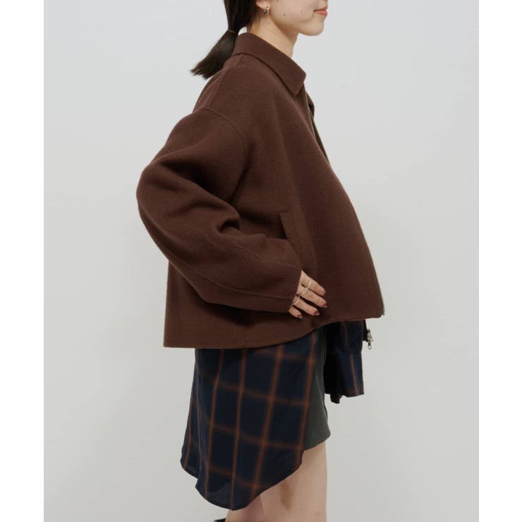 【Omekashi】ファインメリノウールビーバーリバージャケット | PAL GROUP OUTLET | 詳細画像14 