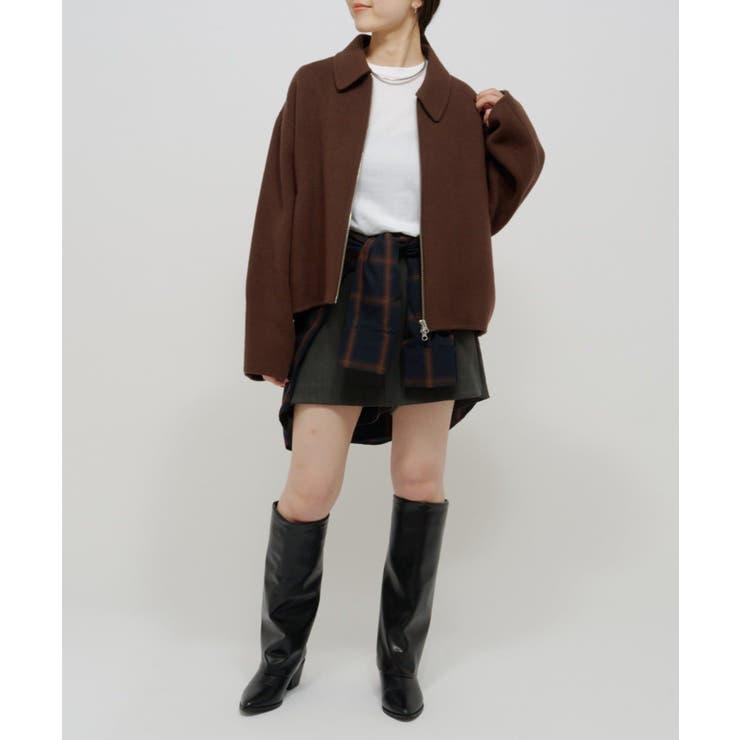 【Omekashi】ファインメリノウールビーバーリバージャケット | PAL GROUP OUTLET | 詳細画像19 