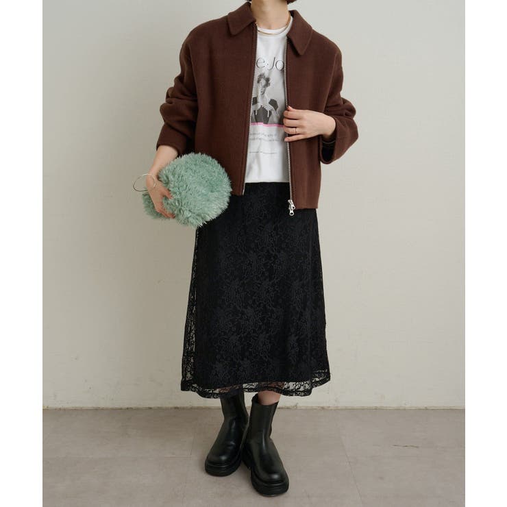 【Omekashi】ファインメリノウールビーバーリバージャケット | PAL GROUP OUTLET | 詳細画像7 