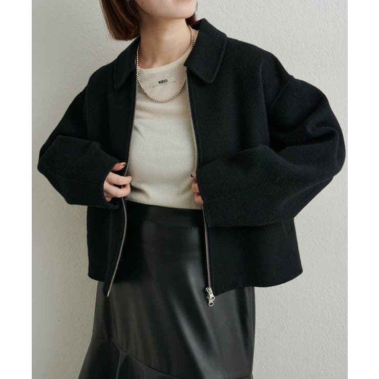 【Omekashi】ファインメリノウールビーバーリバージャケット | PAL GROUP OUTLET | 詳細画像41 